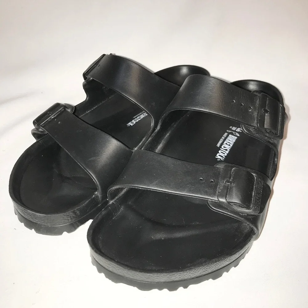 Birkenstock Arizona EVA Black Sandals Mens 13 Womens 15 Slides